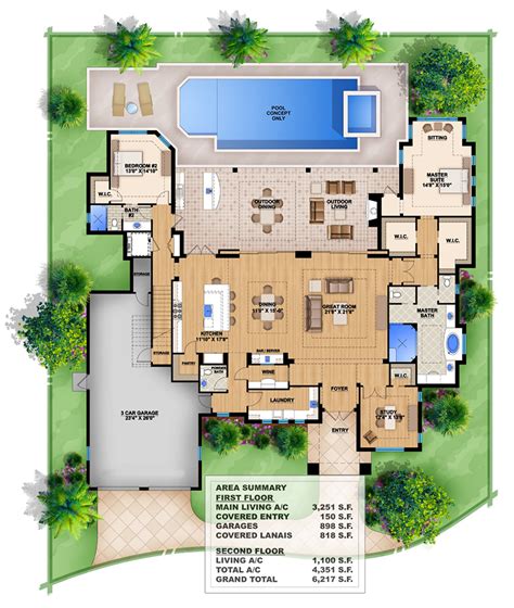 House Plans Open Floor Plans: Benefits And Ideas - House Plans