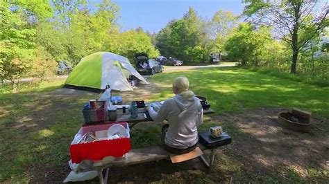 Keuka Lake State Park Camp Site 20230521 - YouTube