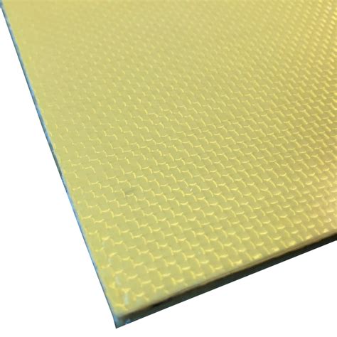 Kevlar Plating - 100mm x 250mm x 6mm - Multi Layer Kevlar Plate High G ...