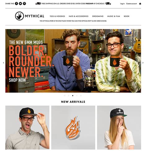 RHETT & LINK GET MYTHICAL WITH LAUNCH OF THEIR NEW ECOMMERCE STORE ...