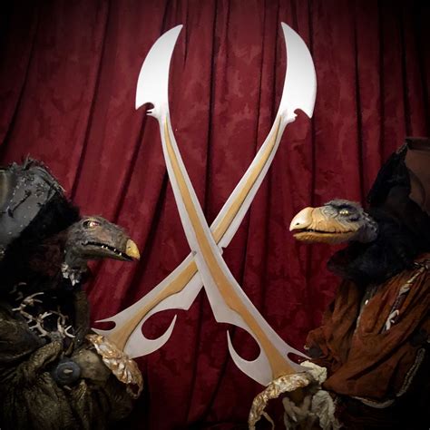 Skeksis costumes made by Fairy-Tailor