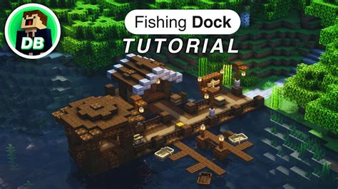 Minecraft: Fishing Dock Tutorial (How to build) - YouTube