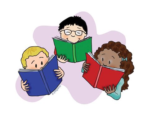 Children Reading Books Images