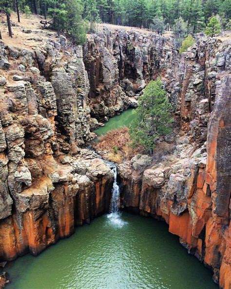 Paradise Forks, Arizona | Arizona adventure, Beautiful waterfalls, Sycamore canyon