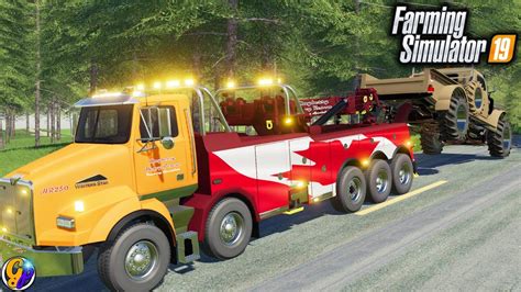 FS19 - ROTATOR TOW TRUCK $122,000 RESCUE TOWING FARMING SIMULATOR 19 - YouTube