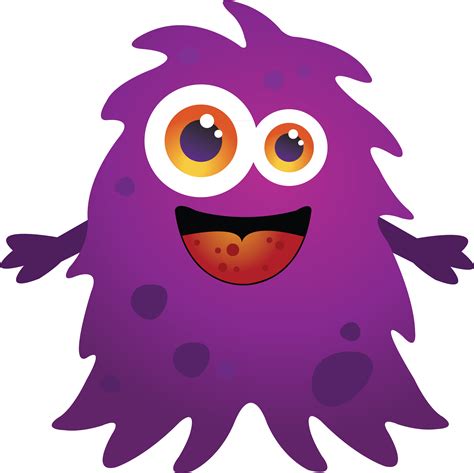 Kids Happy Halloween Clipart - Monster Clipart - Png Download - Full Size Clipart (#42690 ...