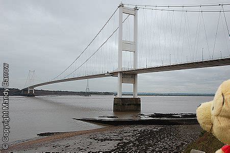 The River Severn Estuary at Beachley - Severn Crossing Bridge