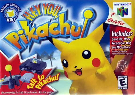 Hey You, Pikachu! (1998) - MobyGames