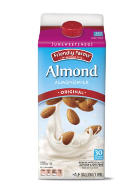 Aldi Unsweetened Vanilla Almond Milk Nutrition - Home Alqu