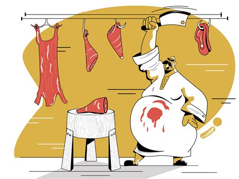 butcher by shireen on Dribbble