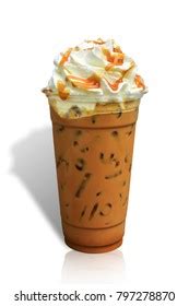 Iced Coffee Covered Whipped Cream Caramel Stock Photo 797278870 | Shutterstock