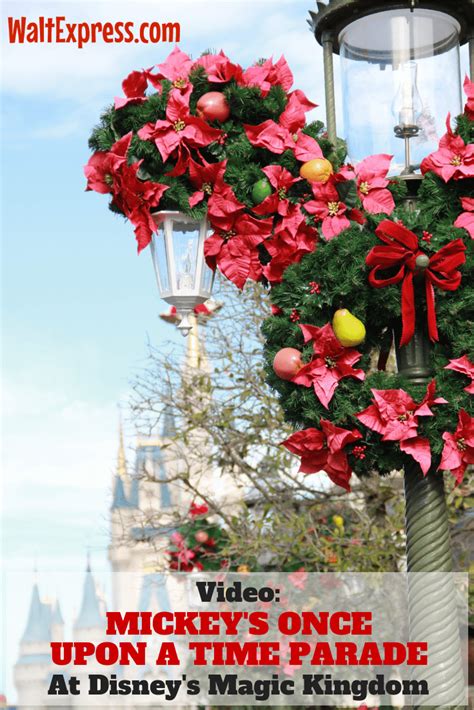 Video: Mickey's Once Upon a Christmastime Parade