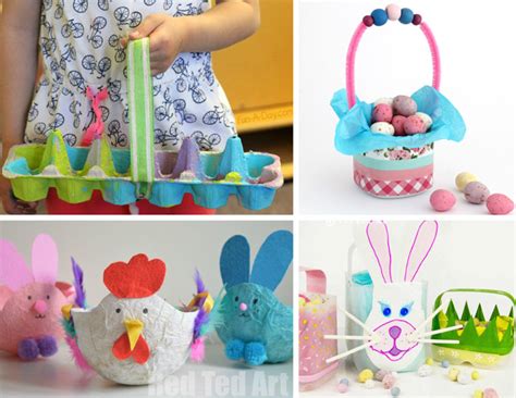Easter basket craft ideas - The Craft Train