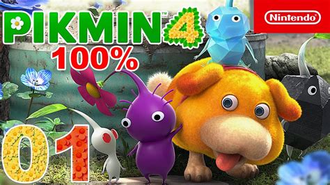 Pikmin 4 - Full Game Walkthrough Part 01 [100%] (HD) - YouTube