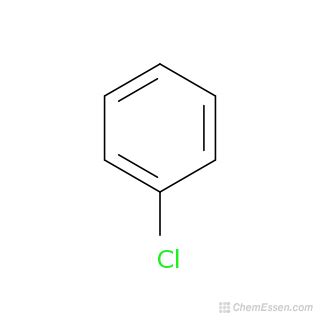 CHLOROBENZENE Structure - C6H5Cl - Over 100 million chemical compounds | CCDDS