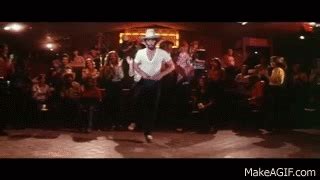 Urban Cowboy-john Travolta Dance on Make a GIF