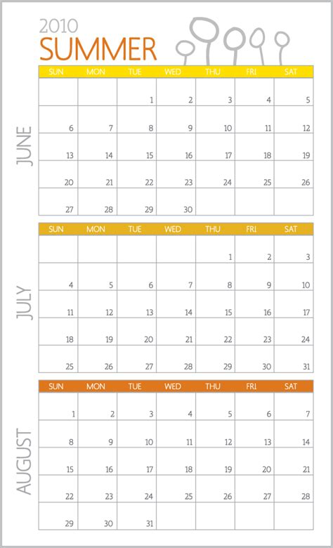 Funner-in-the-Summer-Calendar.PNG 612×1,008 pixels | Summer calendar, Summer, Summer sun