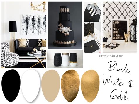 Branding For Female Entrepreneurs - Lisajane.biz | Black white gold ...