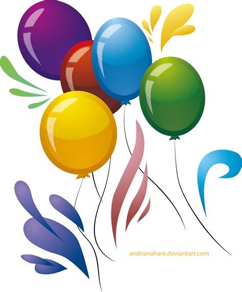 Balloons vector by Jay-Kuro on DeviantArt