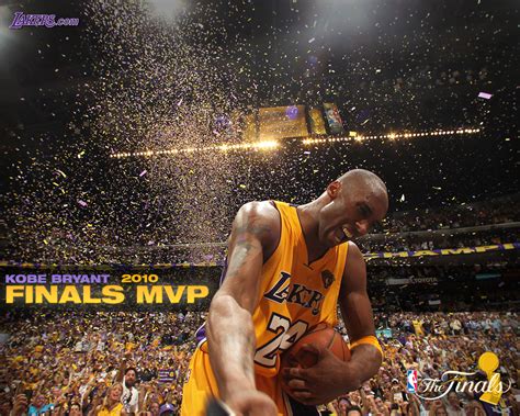 Kobe Bryant MVP NBA Finals 2010 Wallpaper (Inspirational Basket Ball Player L.A. Lakers) – Dont ...