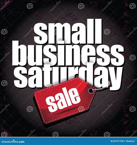 Small Business Saturday Layered Type Design Stock Vector - Illustration of holiday, market: 62741158