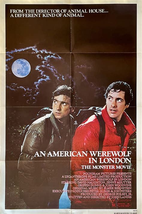 Original An American Werewolf in London Movie Poster - John Landis