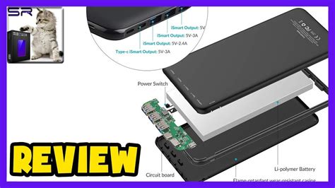 Charmast High Capacity 26800mAh USB Power Bank REVIEW - YouTube