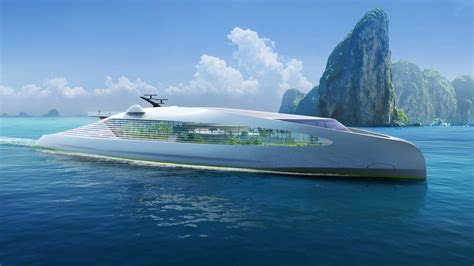 First zero-emission super yacht with "Garden of Eden" - Topos Magazine