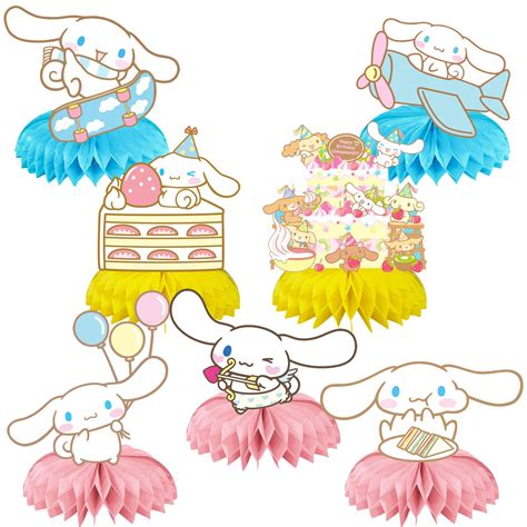 Buy Cinnamoroll Birthday Party Decorations, 7Pcs Cinnamoroll Theme ...