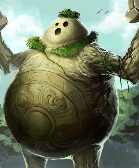 Card: Clay Golem | Fantasy character design, Concept art characters ...