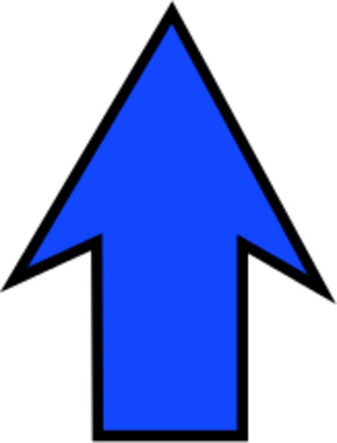 Blue arrow pointing up - ClipArt Best - ClipArt Best