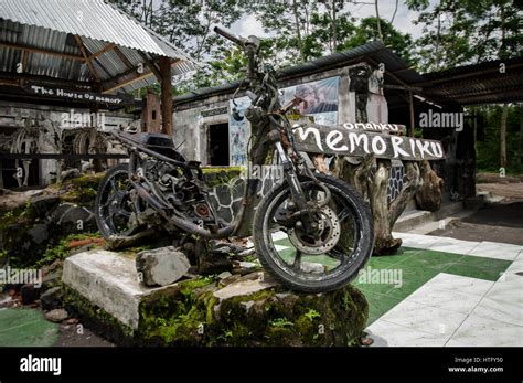 Marapi "mini-museum" on the slopes of Mount Merapi documenting the 2010 eruption - Java ...