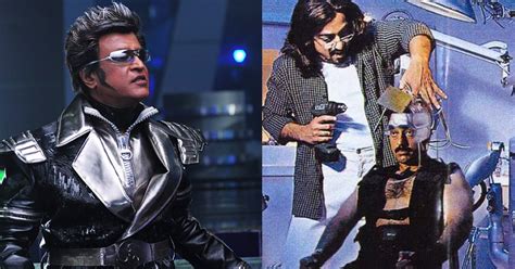 Rajinikanth and Kamal Haasan in Enthiran 2