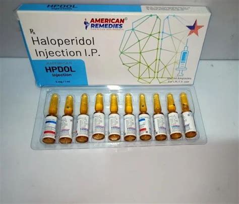 HPDOL Allopathic Haloperidol injection injection ip at Rs 250/piece in ...