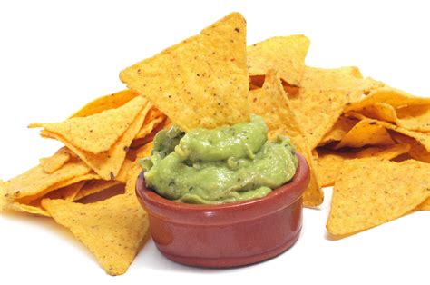 Receta de nachos con guacamole - Unareceta.com