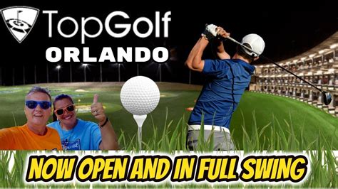 Top Golf Orlando now open and in Full Swing - YouTube