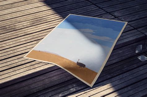 Vintage Landscape Poster Template | Landscape poster, Poster template ...