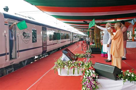 Lucknow-Gorakhpur Vande Bharat Express train launched by PM Narendra Modi: Check route ...