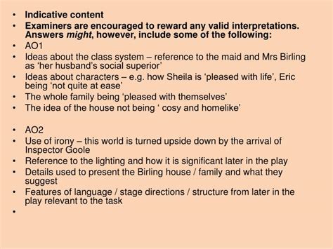 PPT - How does Priestley present Arthur Birling in Act 1 in An Inspector Calls? Write about ...