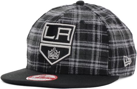 Los Angeles LA Kings New Era Team Tartan Plaid 9Fifty Strapback Cap Hat | eBay