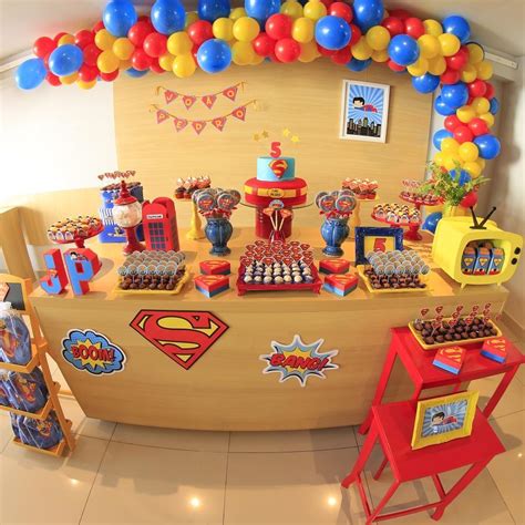 20+ Best Superman Birthday Party Ideas of 2021