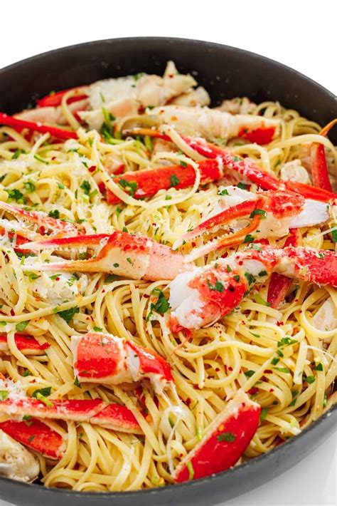 Crab Linguine in a White Wine Garlic Sauce - The Lemon Bowl® | Recipe ...