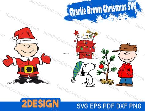 Charlie Brown Christmas SVG - Bundle Cricut