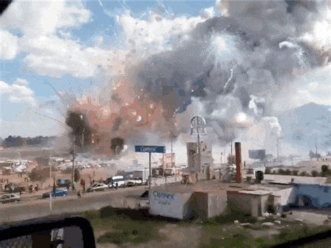 Video Shows Massive Fireworks Factory Explosion in Tultepec, Mexico | Inverse