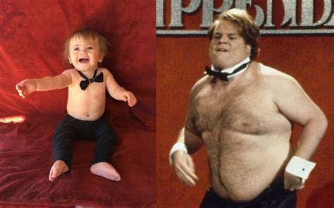 Chris Farley as a Chippendales dancer | Easy Baby Costumes | POPSUGAR ...