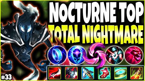 Nocturne Top with almost INSTANT R CD ~ LoL Meta Nocturne Build Guide #33 🔥 LoL Top Noc s12 ...