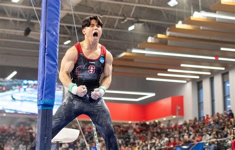 Stanford Gymnastics wins the NCAA Championships — ISI Photos