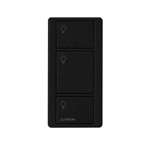 Lutron Pico Wireless Black Remote Control | 3 Button