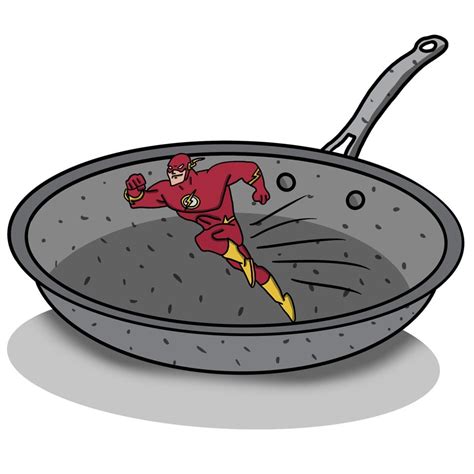 A Flash In The Pan. [OC]. : theflash