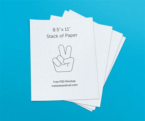 Stack of Paper Mockup - Mockup World